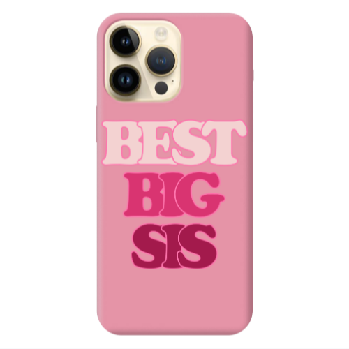 Apple iPhone 13 Pro Max Be Creative Pink Colored Silicone TPU Θήκη
