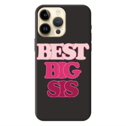 Apple iPhone 13 Pro Max Be Creative Black Colored Silicone TPU Θήκη