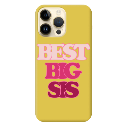 Apple iPhone 13 Pro Max Be Creative Yellow Colored Silicone TPU Θήκη