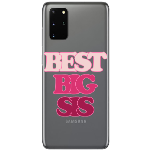 Samsung S20 Plus Be Creative Transparent Silicone TPU Θήκη