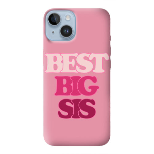 Apple iPhone 14  Be Creative Pink Colored Silicone TPU Θήκη