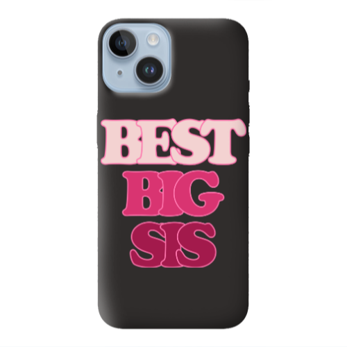 Apple iPhone 14  Be Creative Black Colored Silicone TPU Θήκη