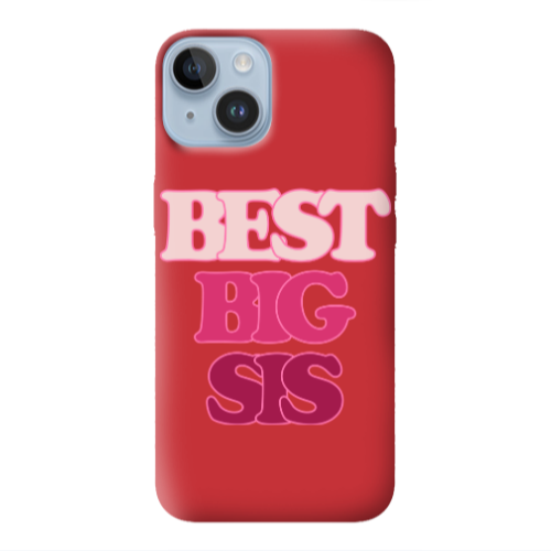 Apple iPhone 14 Plus Be Creative Red Colored Silicone TPU Θήκη