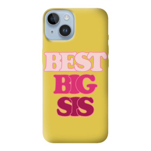 Apple iPhone 14 Plus Be Creative Yellow Colored Silicone TPU Θήκη