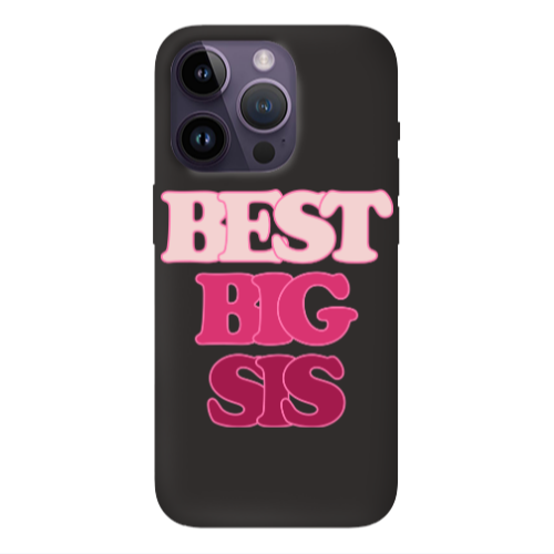 Apple iPhone 14 Pro  Be Creative Black Colored Silicone TPU Θήκη