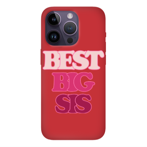Apple iPhone 14 Pro  Be Creative Red Colored Silicone TPU Θήκη