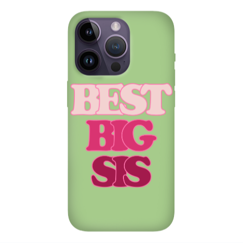 Apple iPhone 14 Pro Max Be Creative Light Green Colored Silicone TPU Θήκη