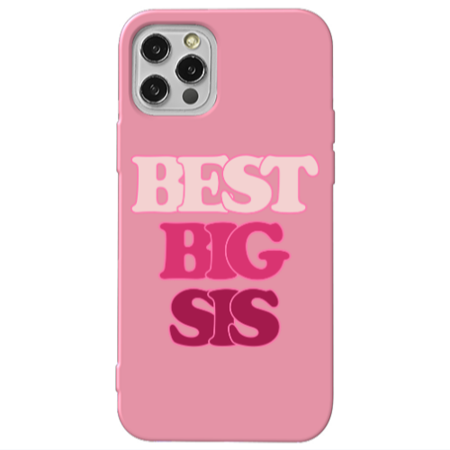 Apple iPhone 13 Pro Be Creative Pink Colored Silicone TPU Θήκη