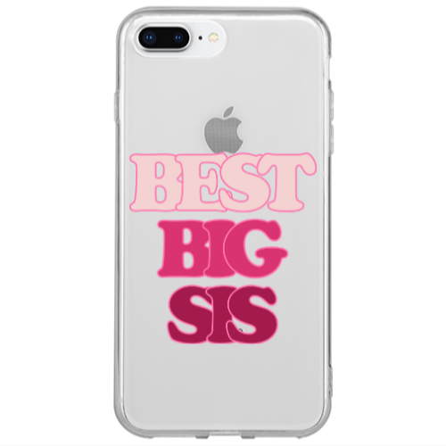 Apple iPhone 7 Plus Be Creative Transparent Silicone TPU Θήκη