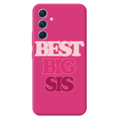 Samsung A54 Be Creative Fuchsia Colored Silicone TPU Θήκη