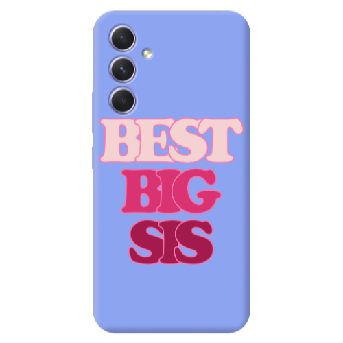 Samsung A54 Be Creative Light Purple Colored Silicone TPU Θήκη