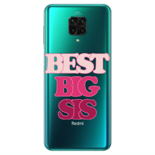Xiaomi Redmi Note 9S Be Creative Transparent Silicone TPU Θήκη