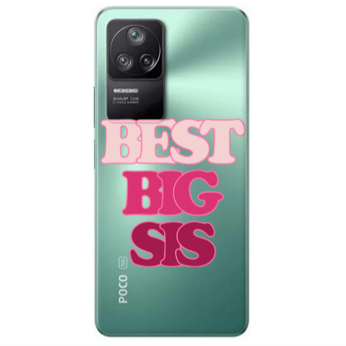Xiaomi Poco F4 Be Creative Transparent Silicone TPU Θήκη