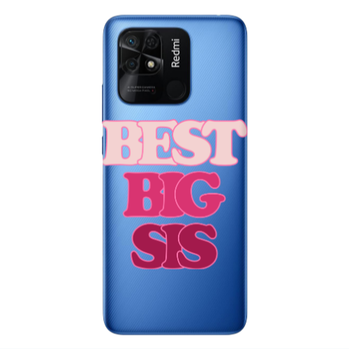 Xiaomi Poco C40 Be Creative Transparent Silicone TPU Θήκη