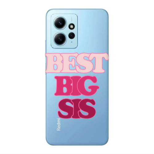 Xiaomi Redmi Note 12 4G Be Creative Transparent Silicone TPU Θήκη