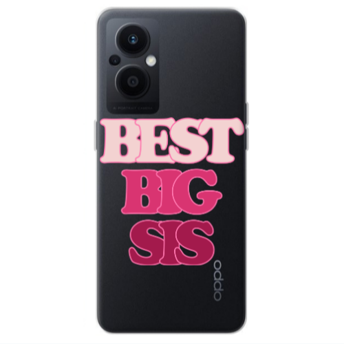 Oppo Reno 7 Lite Be Creative Transparent Silicone TPU Θήκη