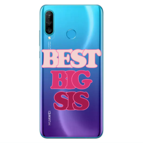 Huawei P30 Lite Be Creative Transparent Silicone TPU Θήκη