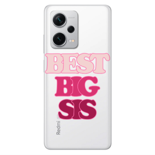 Xiaomi Redmi Note 12 5G Be Creative Transparent Silicone TPU Θήκη