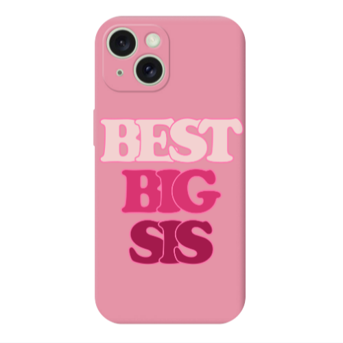 Apple iPhone 15 Plus Be Creative Pink Colored Silicone TPU Θήκη
