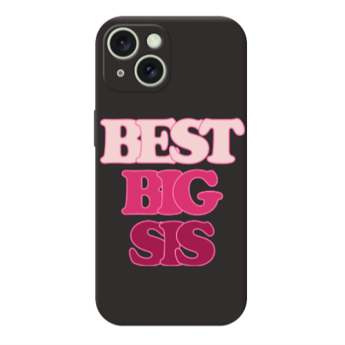 Apple iPhone 15 Plus Be Creative Black Colored Silicone TPU Θήκη