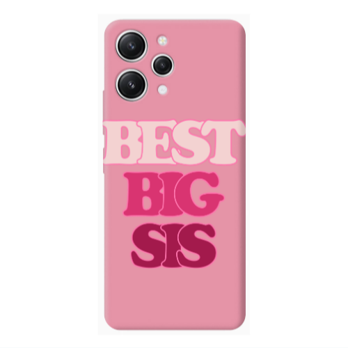 Xiaomi Redmi 12 Be Creative Pink Colored Silicone TPU Θήκη