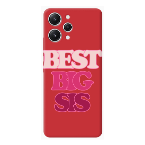 Xiaomi Redmi 12 Be Creative Red Colored Silicone TPU Θήκη