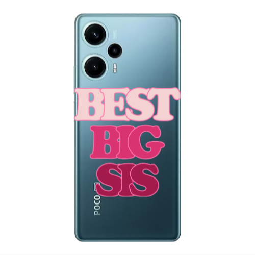 Xiaomi Poco F5 Be Creative Transparent Silicone TPU Θήκη