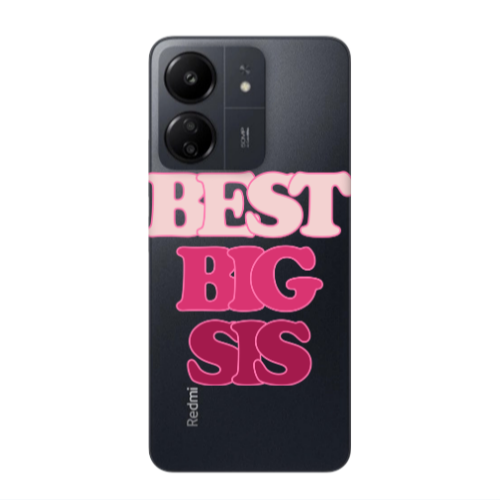 Xiaomi Redmi 13C Be Creative Transparent Silicone TPU Θήκη