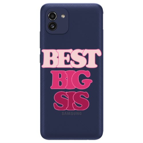 Samsung A03 Be Creative Transparent Silicone TPU Θήκη
