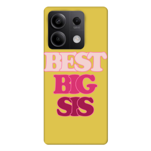 Xiaomi Redmi Note 13 5G Be Creative Yellow Colored Silicone TPU Θήκη