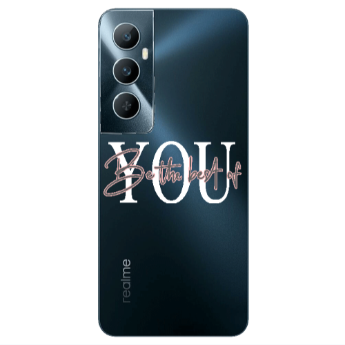 Realme C65 Be the best of Transparent Silicone TPU Θήκη
