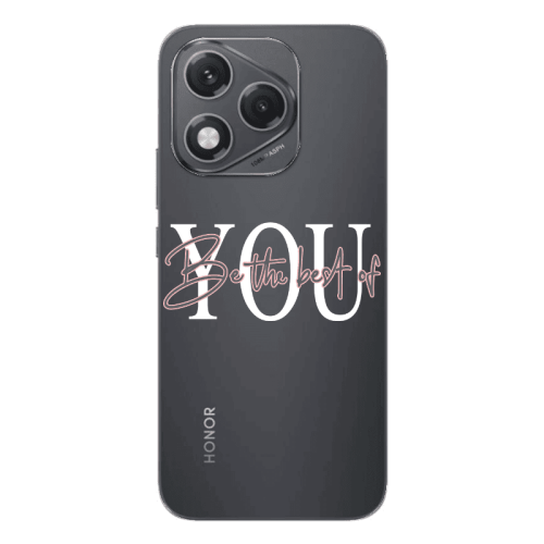 Honor 400 Lite Be the best of Transparent Silicone TPU Θήκη