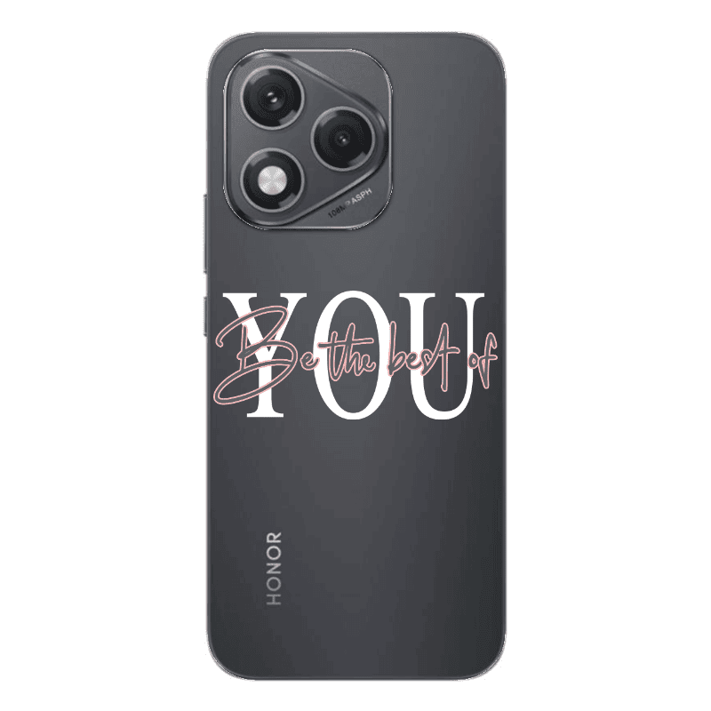 Honor 400 Lite Be the best of Transparent Silicone TPU Θήκη