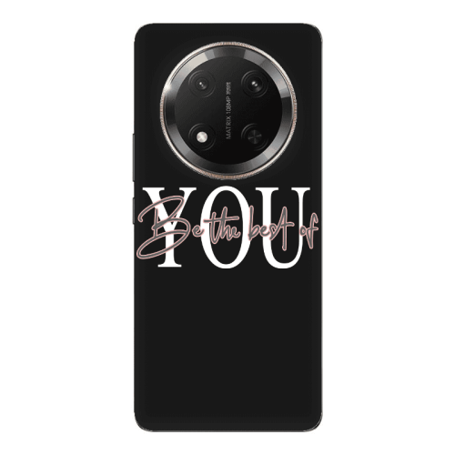 Honor Magic 7 Lite Be the best of Black Colored Silicone TPU Θήκη