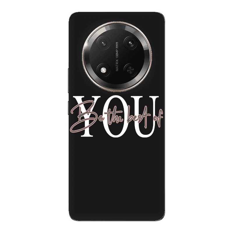 Honor Magic 7 Lite Be the best of Black Colored Silicone TPU Θήκη