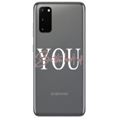 Samsung S20 Be the best of Transparent Silicone TPU Θήκη