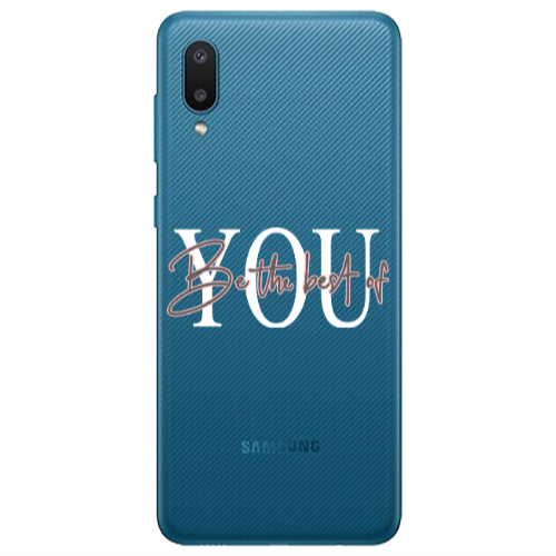 Samsung A02 Be the best of Transparent Silicone TPU Θήκη