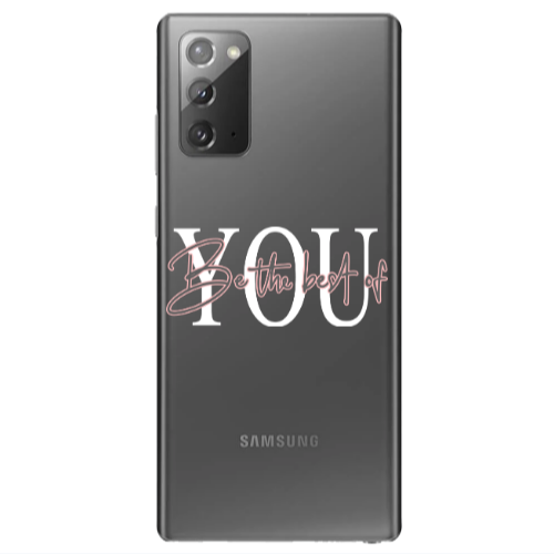 Samsung Note 20 Be the best of Transparent Silicone TPU Θήκη