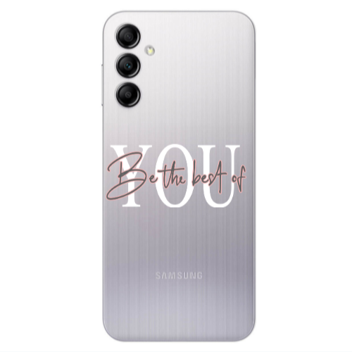 Samsung A24 Be the best of Transparent Silicone TPU Θήκη