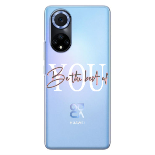 Huawei Nova 9 Be the best of Transparent Silicone TPU Θήκη