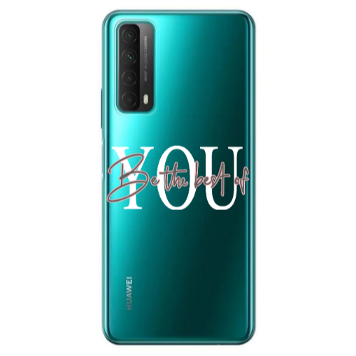 Huawei P Smart 2021 Be the best of Transparent Silicone TPU Θήκη