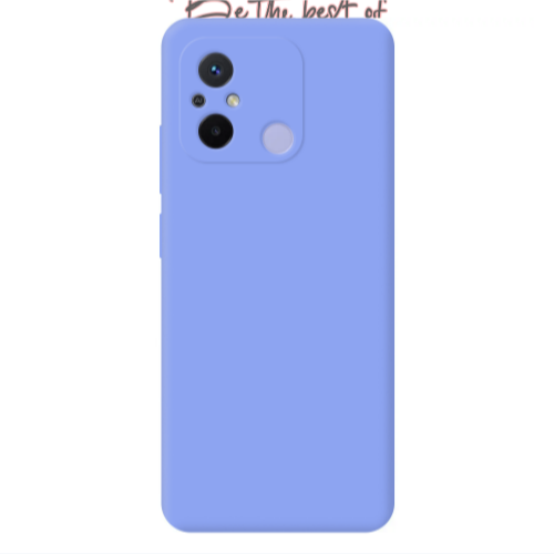 Xiaomi Redmi 12C Be the best of Light Purple Colored Silicone TPU Θήκη