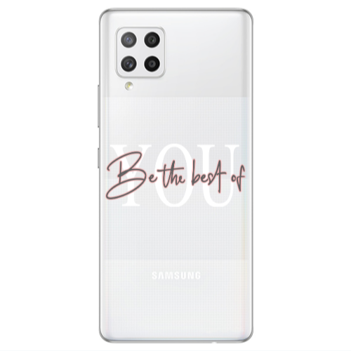 Samsung A42 5G Be the best of Transparent Silicone TPU Θήκη
