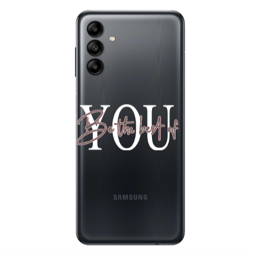 Samsung A13 5G Be the best of Transparent Silicone TPU Θήκη