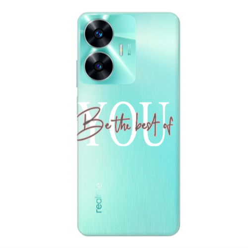 Realme C55 Be the best of Transparent Silicone TPU Θήκη