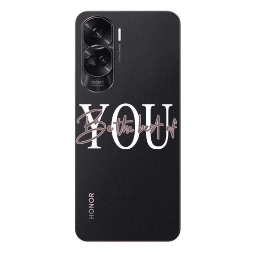 Honor 90 Lite 5G Be the best of Transparent Silicone TPU Θήκη