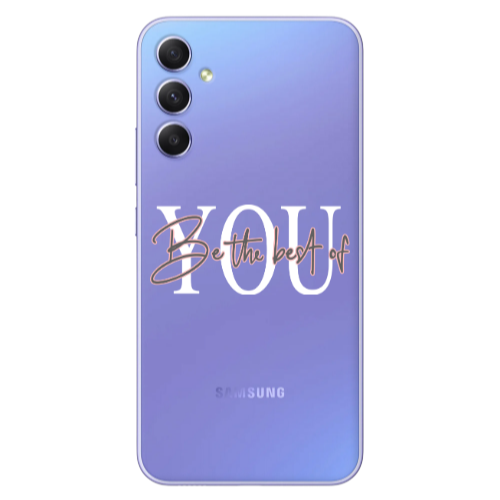 Samsung A16 Be the best of Transparent Silicone TPU Θήκη
