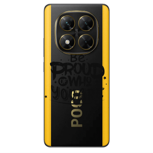 Xiaomi Poco X7 Be proud of who you are Transparent Silicone TPU Θήκη