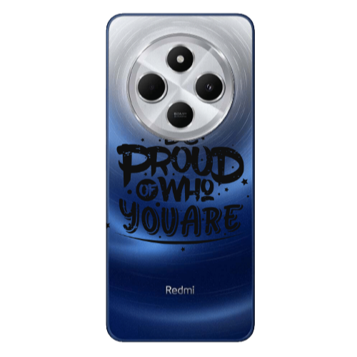 Xiaomi Redmi 14c Be proud of who you are Transparent Silicone TPU Θήκη