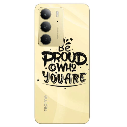 Realme C 75 Be proud of who you are Transparent Silicone TPU Θήκη